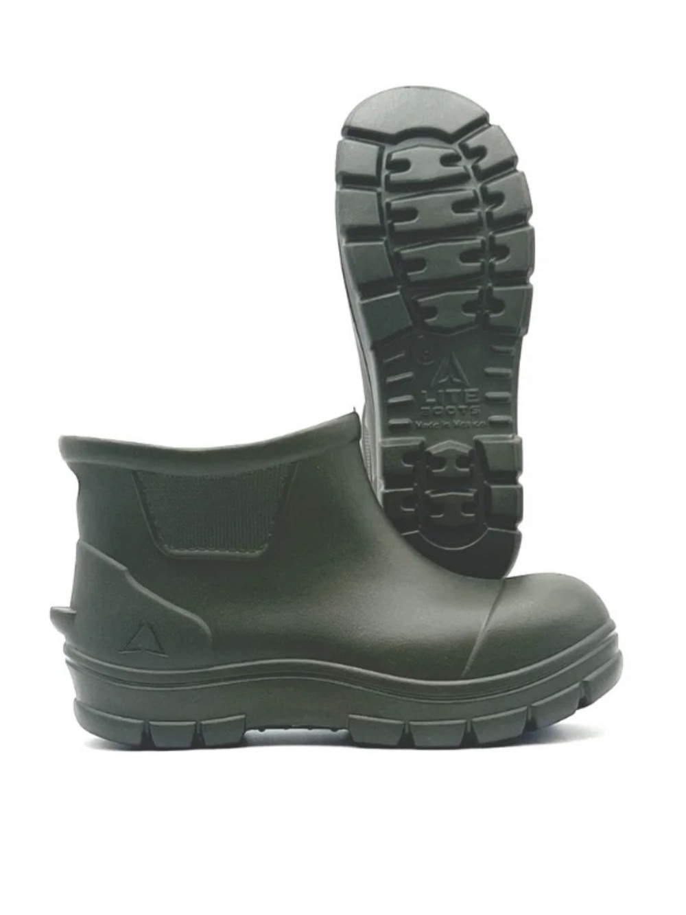 NWT LITE Boots - Shortys/Shorties Olive Green Waterproof Boots